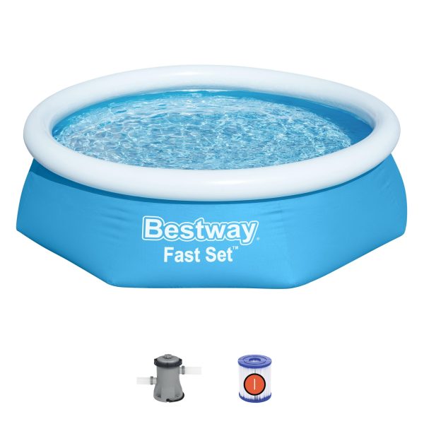 Swimming pool hors-sol Bestway round Diam.2.05 x H.0.61 m