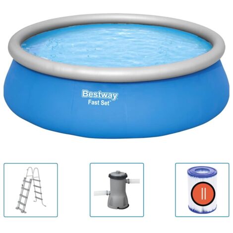 Bestway Set inflatable pool round Fast Set 457x122 cm - Image 6