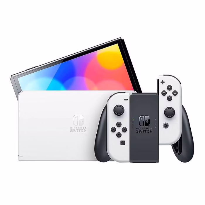 Console NINTENDO Switch OLED white 64 GB - visual product