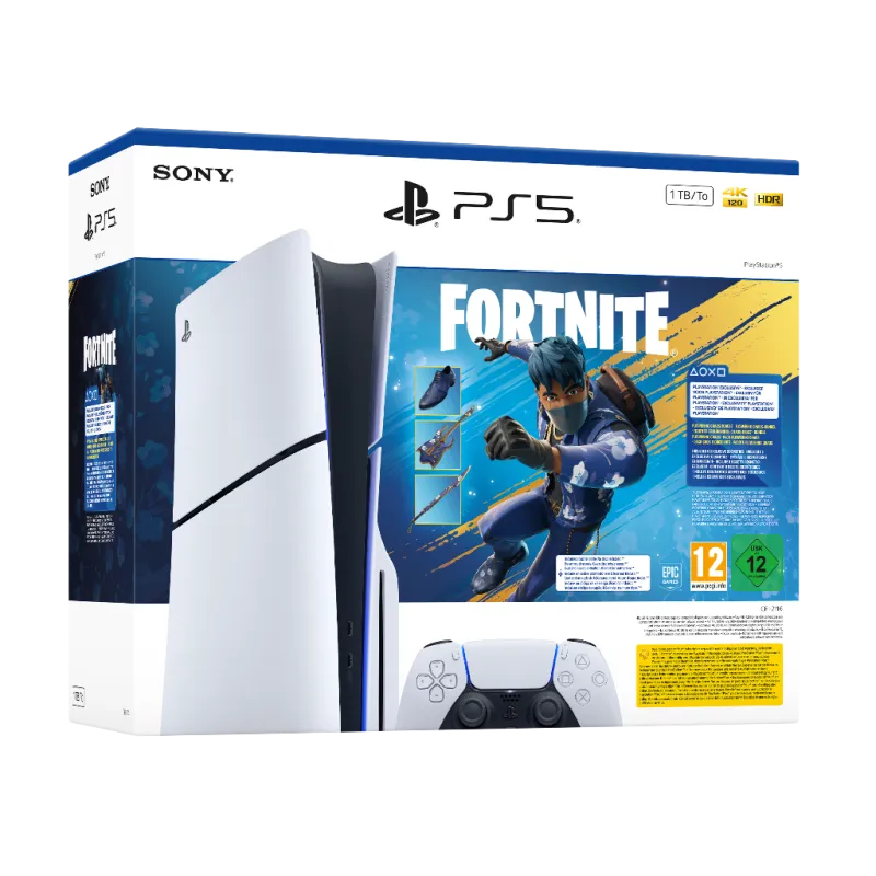 Console Sony PlayStation 5 Standard Chassis E 1 To + Fortnite Flowering Chaos - visual product
