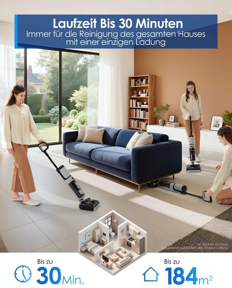 Tineco Floor One i5 Stretch Plus - Wireless vacuum cleaner - Image 10
