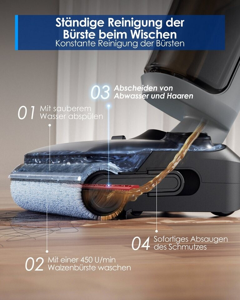 Tineco Floor One i5 Stretch Plus - Wireless vacuum cleaner - Image 8